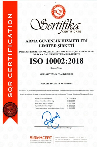 ISO 10002:2018